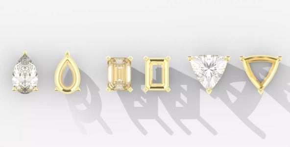 Stone Settings Collection Ready-made Semi-finished