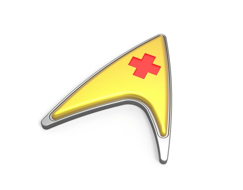 Star Trek Strange new worlds Badge: Medical