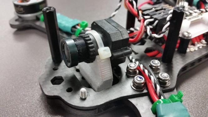 Fatshark 600tvl mount for bolt250