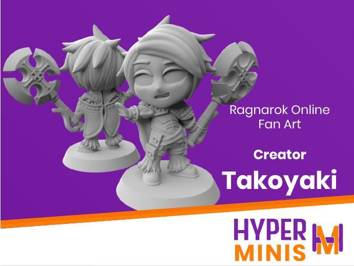Chibi Creator Takoyaki - Ragnarok Online Fan Art