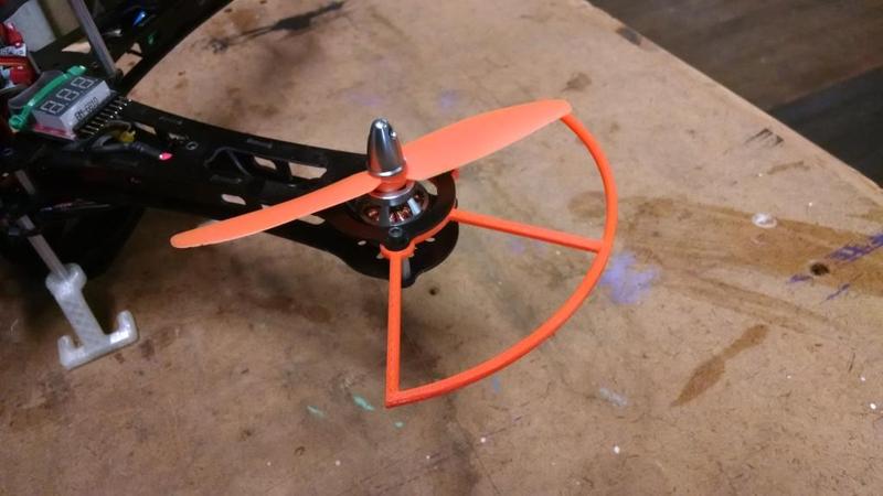 Lynxmotion Crazy2Fly Quadcopter Feet + Prop Guards