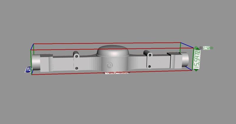 Front / rear axle for model GAZ 66 wpl b24