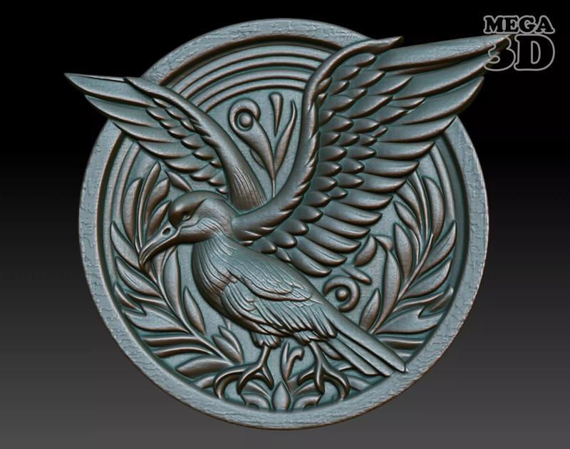 Albatross Basrelief 240605