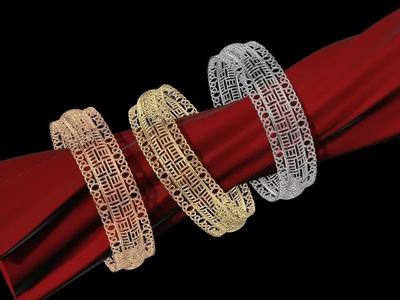jali bangle 55 mm stl verified