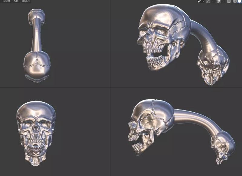 Mancuernillas Craneo