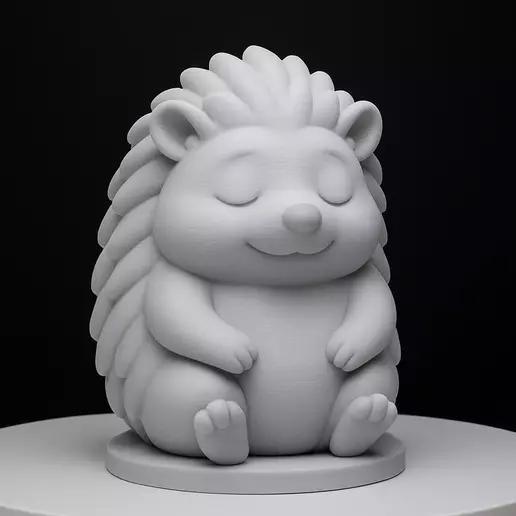 Dreamy Hedgehog Sculpture
