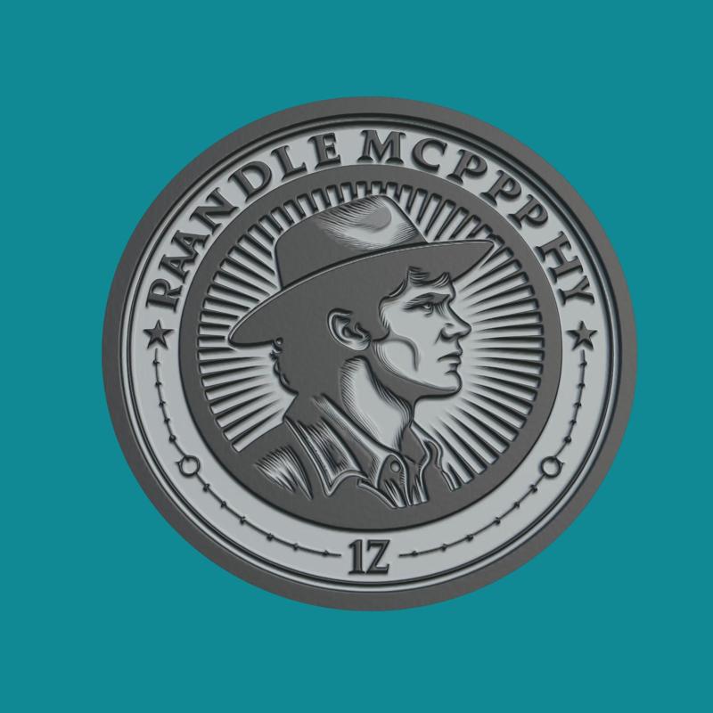 Randle McMurphy Print Model Randle McMurphy Medallion Randle McMurphy Wall Decor