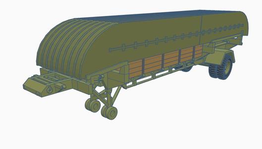 25 tons pontoon trailer