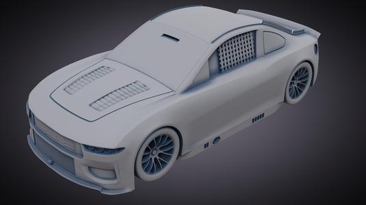 Nascar Ford Mustang 2024