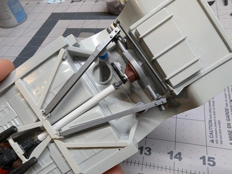 Rear suspension for Revell Pro Finish NASCAR model kits