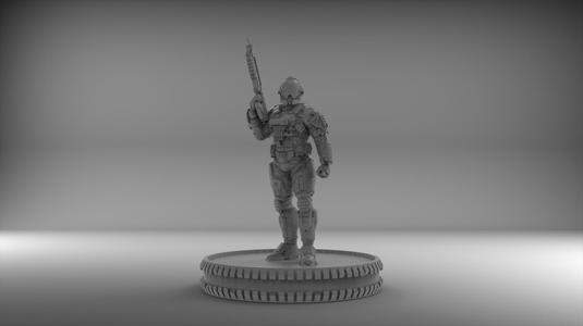 Spartan Eklund Halo figure