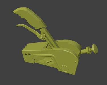 RC CAR B&M Shifter 1/10 3D PRINT STL