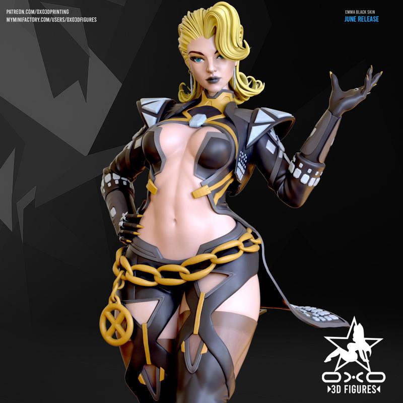 Emma Frost Tabletop Miniature Figure
