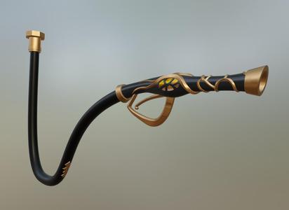 Wax artist gun for cosplay Identity V