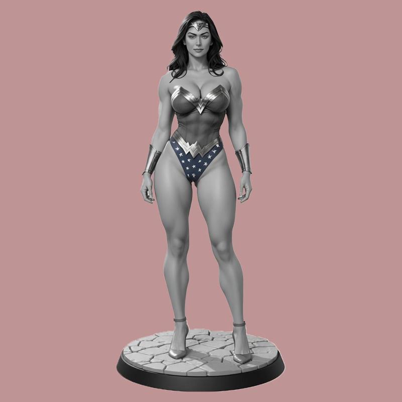 Amazon Warrior Heroine – Printable Figurine STL