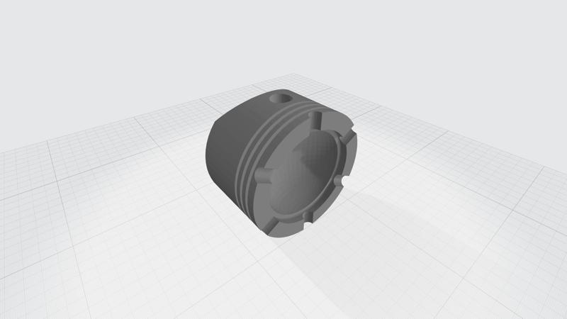 Car Piston Ashtray Ashtray Auto Ashtray