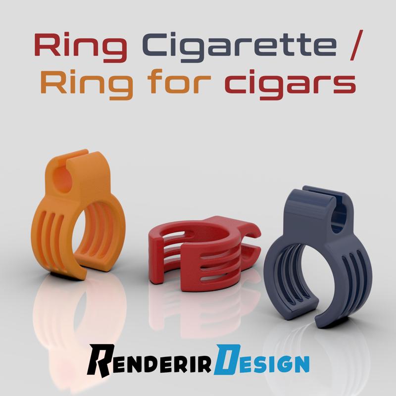 Ring Cigarette / Ring for cigars