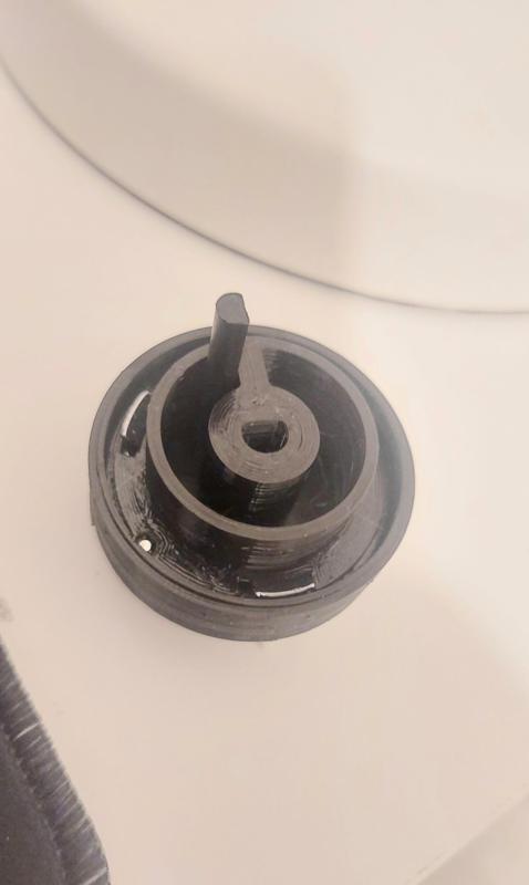 Whirlpool WHVA 62F vent hood knob