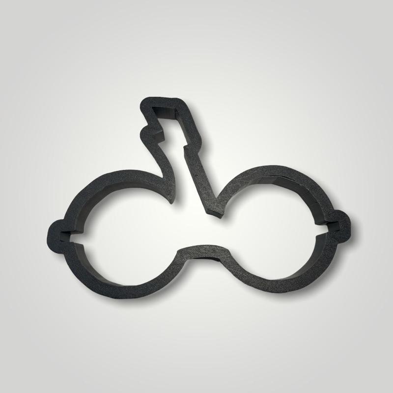 Wizard Glasses Cookie Cutter 4in
