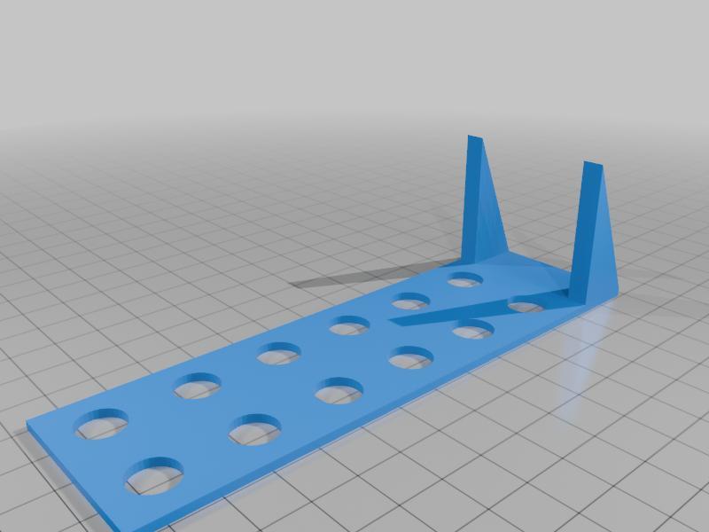 Power Strip Support For Computer Table