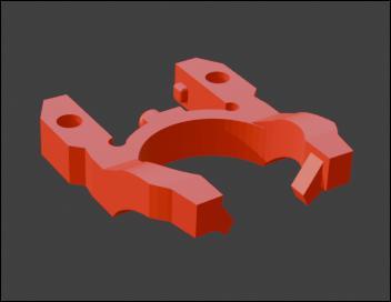 Crossfight B-Daman - Dracyan Accele Core hold part