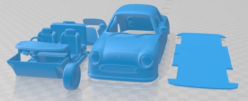 Nissan Figaro 1991 Printable Car
