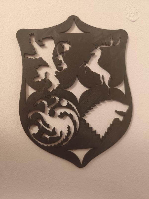 game of thrones wall decor