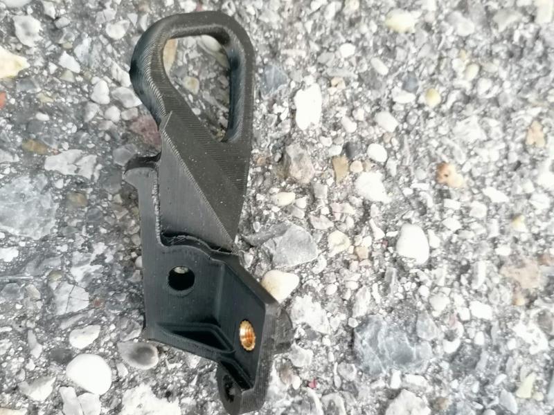 Yamaha YZF R1 Clutch Cable and brake fluid Holder (Below >2007)