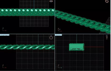 MIAMI CUBAN LINK FOR BRACELET OR NECKLACE 3D print model