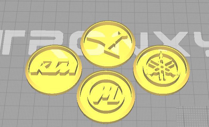 Motorcycle hanger logo