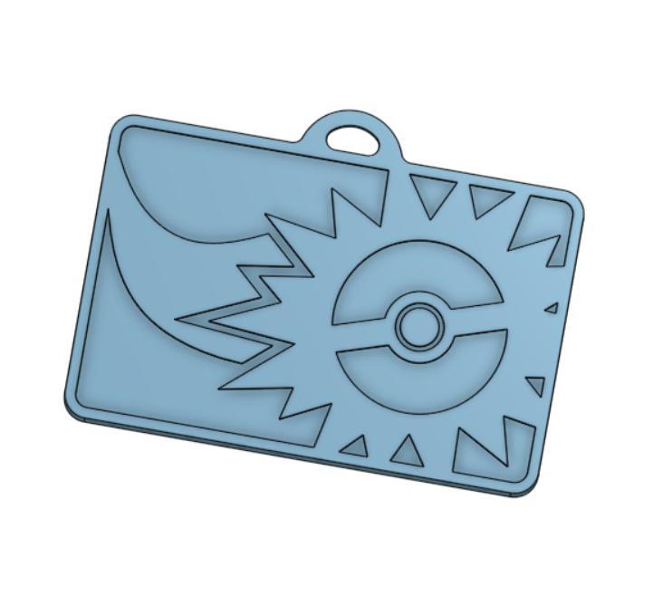 ID Card Holder (Pokeball)
