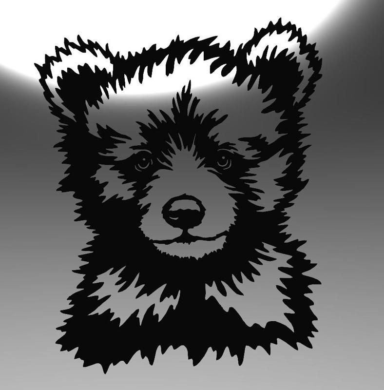 Adorable Bear Cub Design