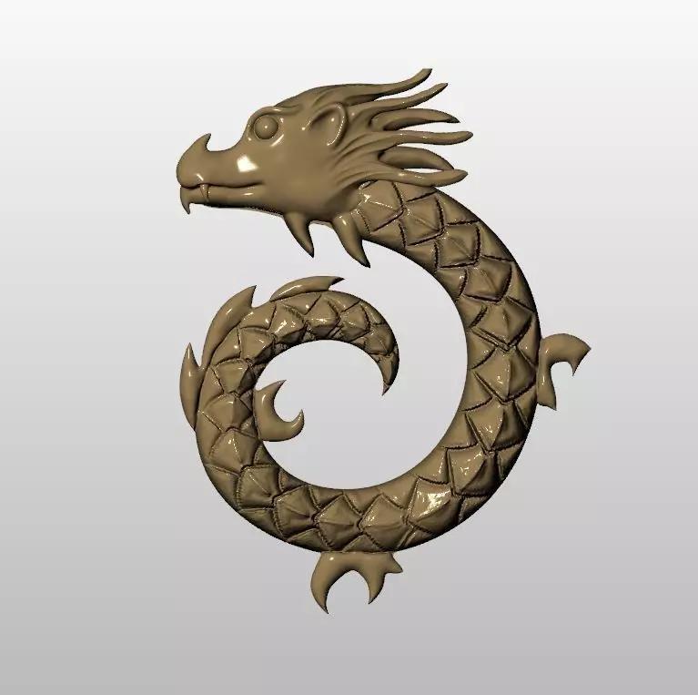 necklace dragon character