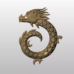 necklace dragon character