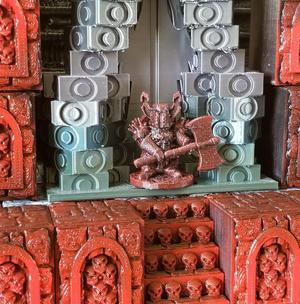 Surt-Sworn Dwarf With Big Axe