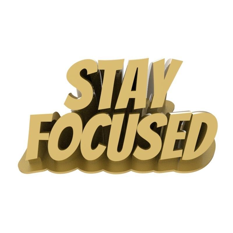Stay Focused - Motivation gift for colleague