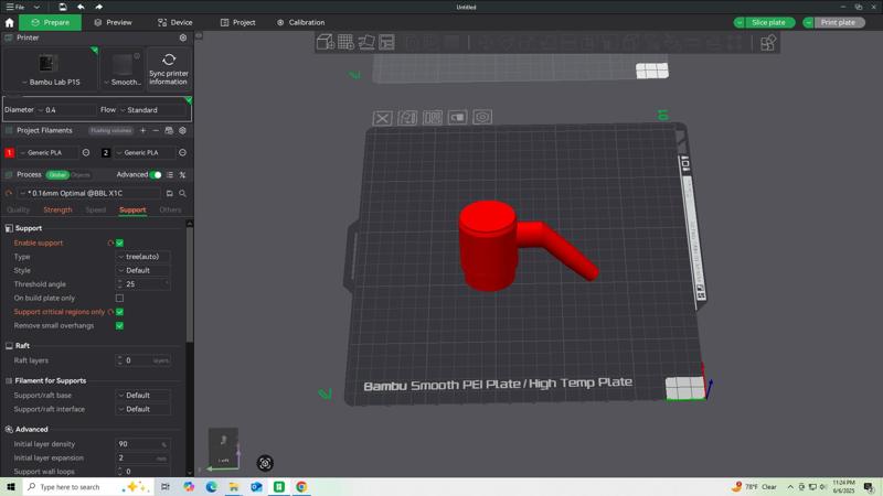 carta focus v  14mm 45 degree attachment