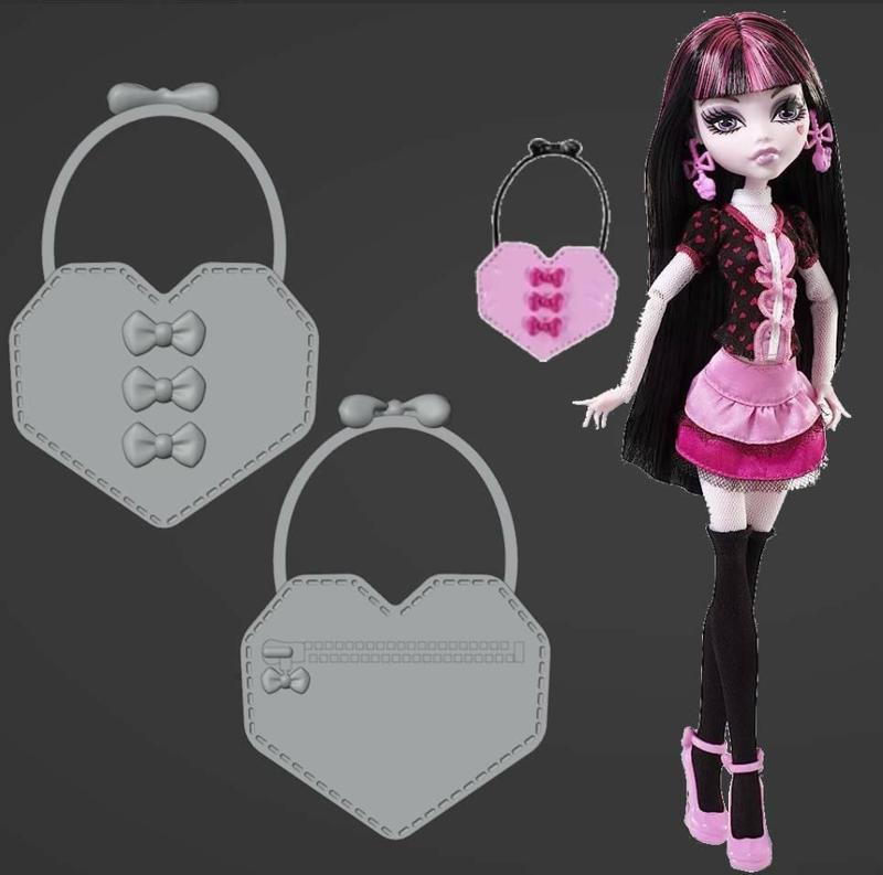 Draculaura Day at the Maul Bag Replacement