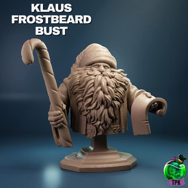 Klaus Frostbeard Bust