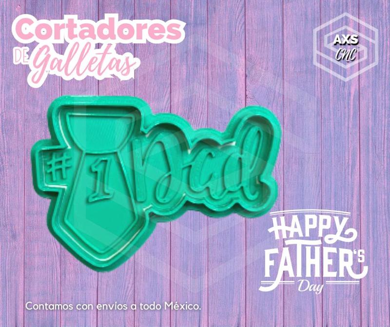 Father's Day Cookie Cutter 01