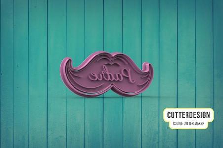 Mustache Mustache Mustache Cookie Cutter M2