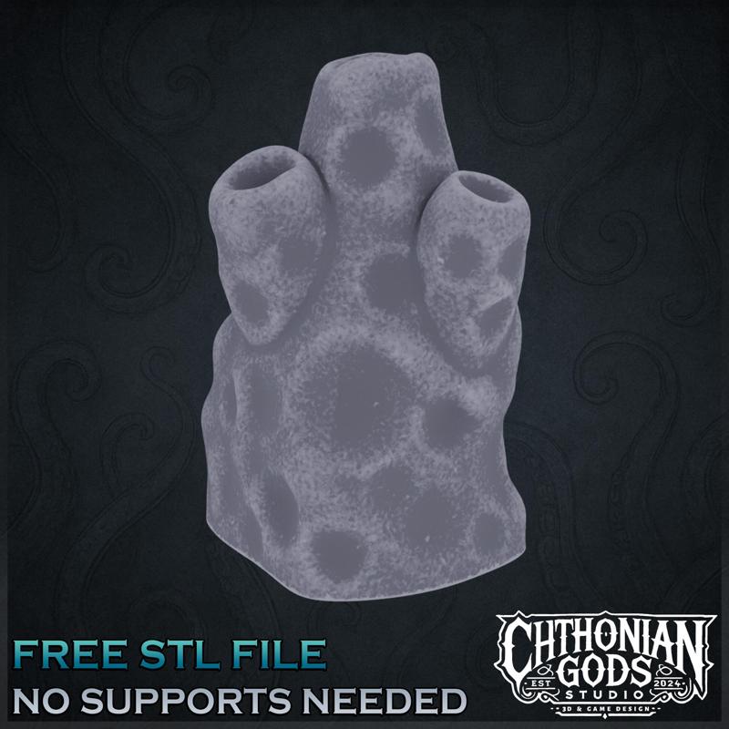 Coral Rock Formation – Free STL