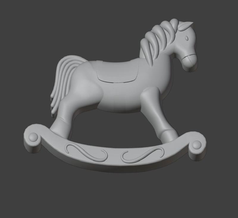 Shaped bath bombs "Horse".