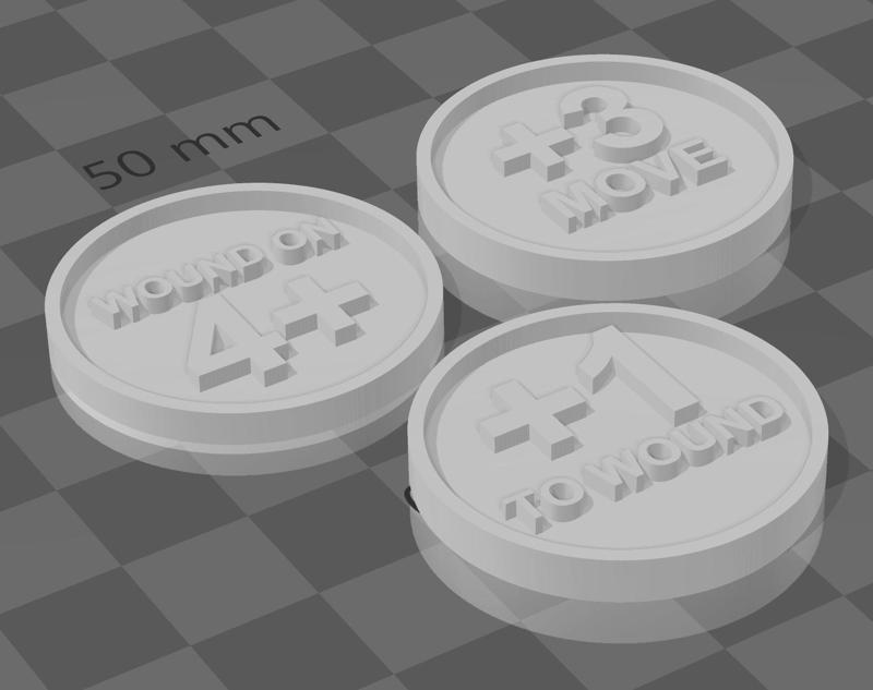 Chaos Knight Demonic Surge Tokens