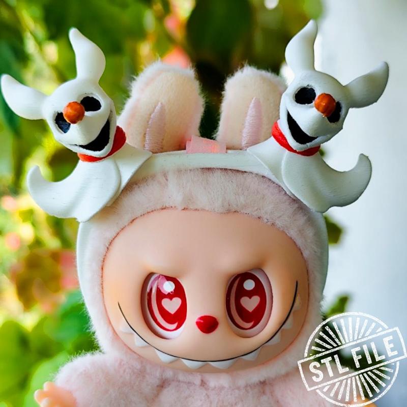 Labubu Halloween headband