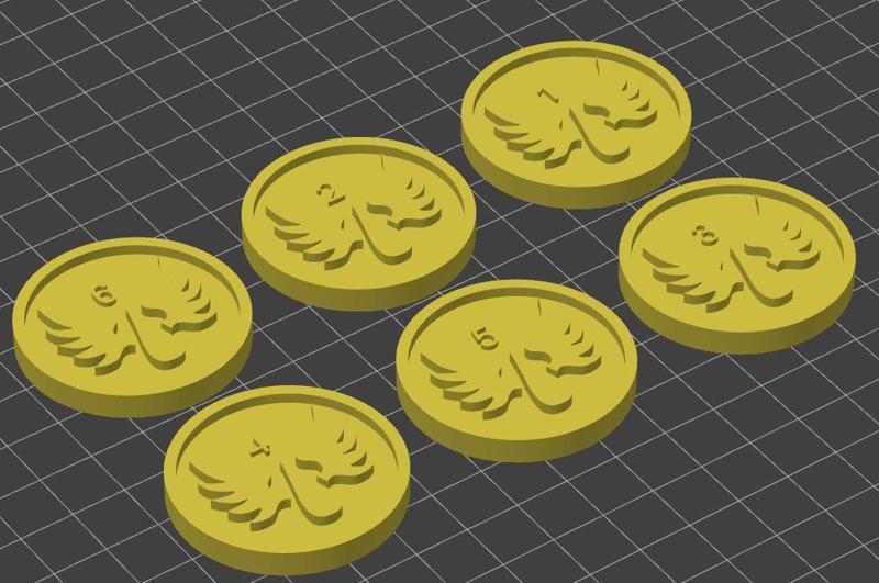 Blood Angels OBJECTIVE MARKERS