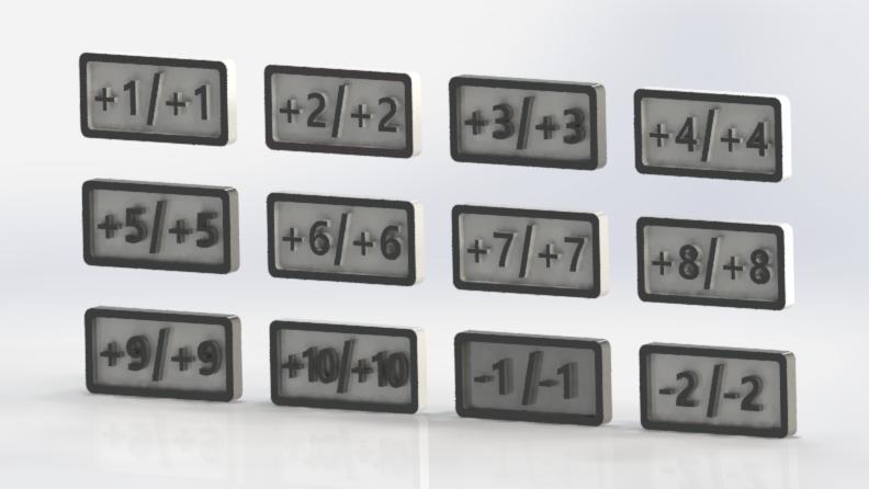 MTG rectangular counters