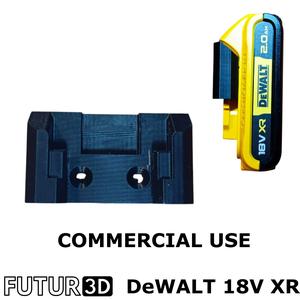 DeWALT 18XR 18V ​​Battery Holder COMMERCIAL USE