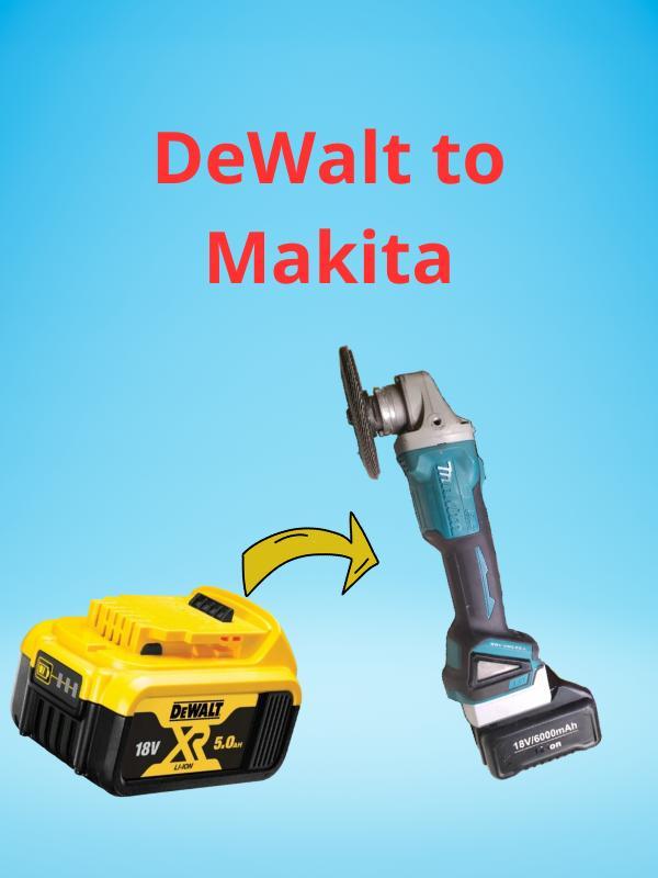DeWalt to Makita battery adapter