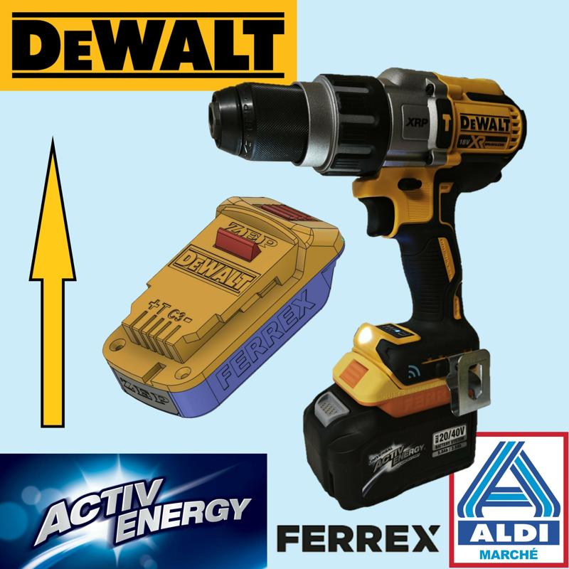 FERREX / ACTIV ENERGY on DEWALT